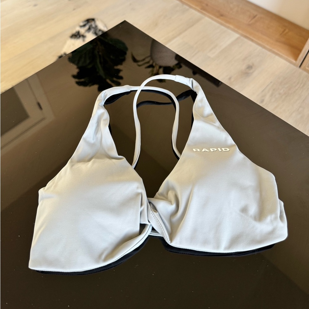 Rapidwear- LEXI TWIST CROP - Grey- M
